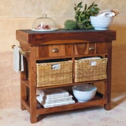 Maisons Du Monde Îlots Et Dessertes Billot Cuisine En Manguier Massif Et Ardoise L 95 Cm 11 Maisons Du Monde Îlots Et Dessertes Billot Cuisine En Manguier Massif Et Ardoise L 95 Cm -Meubles de cuisine Soldes billot cuisine en manguier massif et ardoise l 95 cm 1000 2 18 110349 12