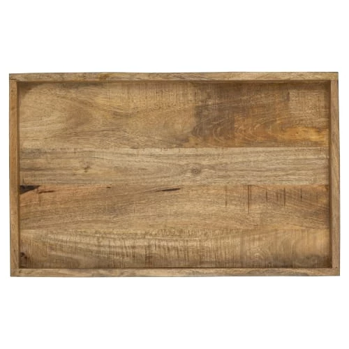 WOMO-DESIGN Îlots Et Dessertes Chariot De Service Naturel/noir, 60x40x80 Cm, En Bois 8 WOMO-DESIGN Îlots Et Dessertes Chariot De Service Naturel/noir, 60x40x80 Cm, En Bois – Image 6