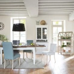 Maisons Du Monde Consoles Et Drapiers Console 3 Tiroirs, 3 Paniers Blanche -Meubles de cuisine Soldes console 3 tiroirs 3 paniers blanche 1000 14 17 117195 13