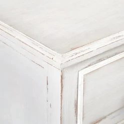 Maisons Du Monde Consoles Et Drapiers Console 3 Tiroirs, 3 Paniers Blanche -Meubles de cuisine Soldes console 3 tiroirs 3 paniers blanche 1000 14 17 117195 4