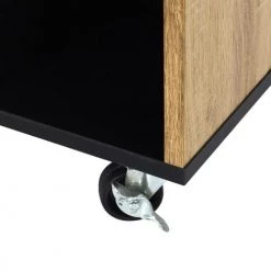 The Home Deco Factory Îlots Et Dessertes Desserte à Roulettes -Meubles de cuisine Soldes desserte a roulettes 2