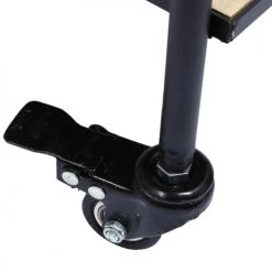 The Home Deco Factory Îlots Et Dessertes Desserte à Roulettes Bois Et Métal -Meubles de cuisine Soldes desserte a roulettes bois et metal 2