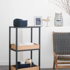 Maisons Du Monde Îlots Et Dessertes Desserte à Roulettes En Métal Noir Et Paulownia 9 Maisons Du Monde Îlots Et Dessertes Desserte à Roulettes En Métal Noir Et Paulownia -Meubles de cuisine Soldes desserte a roulettes en metal noir et paulownia 1000 15 16 206123 4