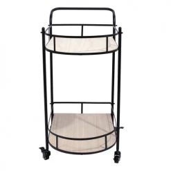 The Home Deco Factory Îlots Et Dessertes Desserte De Cuisine Industrielle -Meubles de cuisine Soldes desserte de cuisine industrielle 3