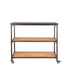 Dutchbone Îlots Et Dessertes Desserte En Métal Et Bois