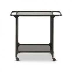 Zago Îlots Et Dessertes Desserte En Métal Noir -Meubles de cuisine Soldes desserte en metal noir 15