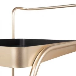 Maisons Du Monde Îlots Et Dessertes Desserte En Métal Noir Et Doré -Meubles de cuisine Soldes desserte en metal noir et dore 1000 1 21 227325 4