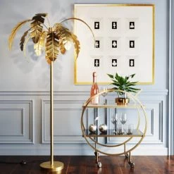 Kare Design Îlots Et Dessertes Desserte En Verre Effet Marbre Blanc Et Acier Doré -Meubles de cuisine Soldes desserte en verre effet marbre blanc et acier dore 2