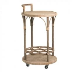 Ixia Îlots Et Dessertes Desserte Ronde Apéritif En Rotin