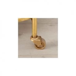 Wadiga Îlots Et Dessertes Desserte Table Apéritif Salon En Métal Doré Et Plateaux Miroirs -Meubles de cuisine Soldes desserte table aperitif salon en metal dore et plateaux miroirs 3