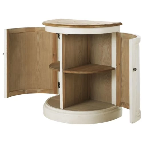 Maisons Du Monde Îlots Et Dessertes Etagère 2 Portes Pour îlot Central Cuisine Modulable En Pin Recyclé Ivoire 5 Maisons Du Monde Îlots Et Dessertes Etagère 2 Portes Pour îlot Central Cuisine Modulable En Pin Recyclé Ivoire – Image 3