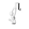 Umbra Portemanteaux Et Patères Lot De 2 Patères De Dessus De Porte De Placard, Blanc -Meubles de cuisine Soldes lot de 2 pateres de dessus de porte de placard blanc