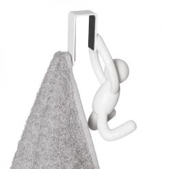 Umbra Portemanteaux Et Patères Lot De 2 Patères De Dessus De Porte De Placard, Blanc -Meubles de cuisine Soldes lot de 2 pateres de dessus de porte de placard blanc 2