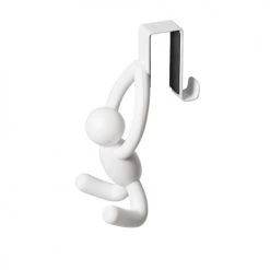 Umbra Portemanteaux Et Patères Lot De 2 Patères De Dessus De Porte De Placard, Blanc