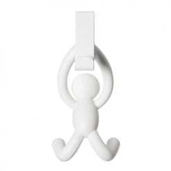 Umbra Portemanteaux Et Patères Lot De 2 Patères De Dessus De Porte De Placard, Blanc -Meubles de cuisine Soldes lot de 2 pateres de dessus de porte de placard blanc 4