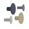 Present Time Portemanteaux Et Patères Lot De 4 Patères Ronds Multicouleur -Meubles de cuisine Soldes lot de 4 pateres ronds multicouleur