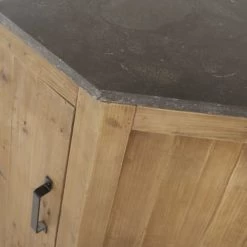 Maisons Du Monde Meubles Bas Meuble Bas D'angle De Cuisine 1 Porte En Pin Recyclé Effet Vieilli -Meubles de cuisine Soldes meuble bas d angle de cuisine 1 porte en pin recycle effet vieilli 1000 3 18 202558 4