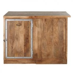 Maisons Du Monde Meubles Bas Meuble Bas D'angle Gauche De Cuisine En Manguier Massif