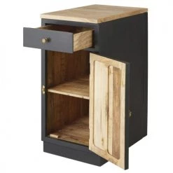 Maisons Du Monde Meubles Bas Meuble Bas De Cuisine 1 Porte 1 Tiroir En Manguier Massif Gris Ardoise 10 Maisons Du Monde Meubles Bas Meuble Bas De Cuisine 1 Porte 1 Tiroir En Manguier Massif Gris Ardoise -Meubles de cuisine Soldes meuble bas de cuisine 1 porte 1 tiroir en manguier massif gris ardoise 1000 14 24 200104 3