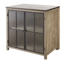 Maisons Du Monde Meubles Bas Meuble Bas De Cuisine 2 Portes Vitrées En Pin Recyclé Grisé 10 Maisons Du Monde Meubles Bas Meuble Bas De Cuisine 2 Portes Vitrées En Pin Recyclé Grisé -Meubles de cuisine Soldes meuble bas de cuisine 2 portes vitrees en pin recycle grise 1000 2 31 201792 3