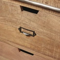 Maisons Du Monde Meubles Bas Meuble Bas De Cuisine 3 Tiroirs 1 Porte En Manguier Massif -Meubles de cuisine Soldes meuble bas de cuisine 3 tiroirs 1 porte en manguier massif 1000 11 14 187589 5