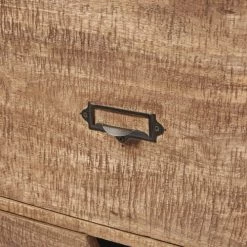 Maisons Du Monde Meubles Bas Meuble Bas De Cuisine 3 Tiroirs En Manguier Massif -Meubles de cuisine Soldes meuble bas de cuisine 3 tiroirs en manguier massif 1000 10 13 187588 4