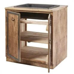 Maisons Du Monde Meubles Bas Avec évier Meuble Bas De Cuisine Avec évier 2 Portes En Manguier Massif -Meubles de cuisine Soldes meuble bas de cuisine avec evier 2 portes en manguier massif 1000 4 27 188381 3