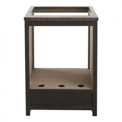 Maisons Du Monde Meubles Bas Meuble Bas De Cuisine Pour Four 1 Tiroir En Pin Recyclé Grisé -Meubles de cuisine Soldes meuble bas de cuisine pour four 1 tiroir en pin recycle grise 1000 8 37 201798 5