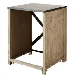 Maisons Du Monde Meubles Bas Meuble Bas De Cuisine Pour Lave-vaisselle En Pin Recyclé Grisé -Meubles de cuisine Soldes meuble bas de cuisine pour lave vaisselle en pin recycle grise 1000 10 8 201851 3