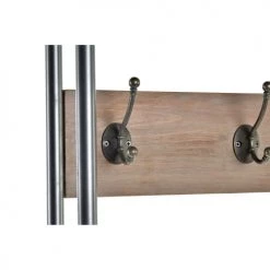 Wadiga Portemanteaux Et Patères Meuble D'entrée Portemanteau Et Banc - 66x40x201cm -Meubles de cuisine Soldes meuble d entree portemanteau et banc 66x40x201cm 3