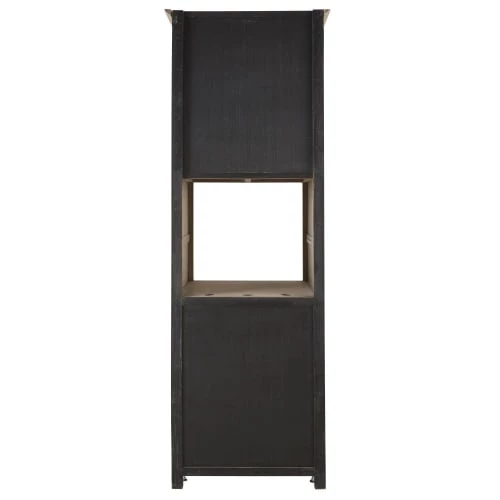 Maisons Du Monde Meubles Haut Meuble De Cuisine Colonne Four 1 Porte Vitrée 3 Tiroirs En Pin Recyclé 7 Maisons Du Monde Meubles Haut Meuble De Cuisine Colonne Four 1 Porte Vitrée 3 Tiroirs En Pin Recyclé – Image 5