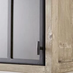 Maisons Du Monde Meubles Haut Meuble De Cuisine Haut 1 Porte Vitrée Poignée à Droite En Pin Recyclé -Meubles de cuisine Soldes meuble de cuisine haut 1 porte vitree poignee a droite en pin recycle 1000 4 16 201777 9