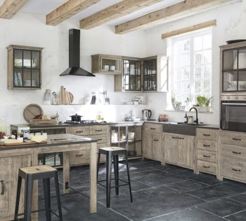 Maisons Du Monde Meubles Haut Meuble De Cuisine Haut 1 Porte Vitrée Poignée à Gauche En Pin Recyclé 7 Maisons Du Monde Meubles Haut Meuble De Cuisine Haut 1 Porte Vitrée Poignée à Gauche En Pin Recyclé – Image 5