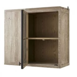 Maisons Du Monde Meubles Haut Meuble Haut D'angle De Cuisine 1 Porte Vitrée En Pin Recyclé -Meubles de cuisine Soldes meuble haut d angle de cuisine 1 porte vitree en pin recycle 1000 6 18 201779 3