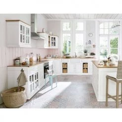 Maisons Du Monde Meubles D'angle Meuble Haut D'angle De Cuisine 1 Porte Vitrée Poignée à Gauche Ivoire 7 Maisons Du Monde Meubles D'angle Meuble Haut D'angle De Cuisine 1 Porte Vitrée Poignée à Gauche Ivoire -Meubles de cuisine Soldes meuble haut d angle de cuisine 1 porte vitree poignee a gauche ivoire 1000 5 10 140476 4