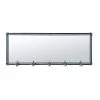 Maisons Du Monde Portemanteaux Et Patères Miroir Indus 5 Patères En Métal Noir 135x51