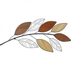 Kare Design Portemanteaux Et Patères Patère 5 Crochets Branche En Acier Et Bois