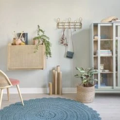 Maisons Du Monde Portemanteaux Et Patères Patère 5 Crochets En Métal Imitation Bambou -Meubles de cuisine Soldes patere 5 crochets en metal imitation bambou 1000 5 24 195471 3