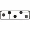 Maisons Du Monde Portemanteaux Et Patères Patère 5 Crochets En Métal Noir -Meubles de cuisine Soldes patere 5 crochets en metal noir 1000 9 21 214328 1