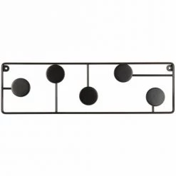 Maisons Du Monde Portemanteaux Et Patères Patère 5 Crochets En Métal Noir