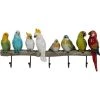 Kare Design Portemanteaux Et Patères Patère 5 Crochets Oiseaux En Polyrésine Et Acier -Meubles de cuisine Soldes patere 5 crochets oiseaux en polyresine et acier