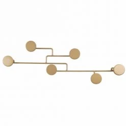 Maisons Du Monde Portemanteaux Et Patères Patère 6 Crochets En Métal Filaire Doré