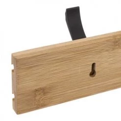 Five Simply Smart Portemanteaux Et Patères Patère Bambou 6 Têtes Coulissantes -Meubles de cuisine Soldes patere bambou 6 tetes coulissantes 2