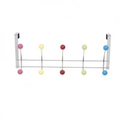 Compactor Portemanteaux Et Patères Patère De Porte 10 Crochets -Meubles de cuisine Soldes patere de porte 10 crochets 2