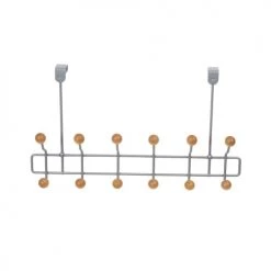 Compactor Portemanteaux Et Patères Patère De Porte 12 Crochets -Meubles de cuisine Soldes patere de porte 12 crochets 2