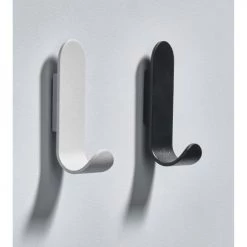 Zone Denmark Portemanteaux Et Patères Patère En Acier Blanc -Meubles de cuisine Soldes patere en acier blanc 3