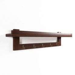 Potiron Paris Portemanteaux Et Patères Patère En Bois Et Argent -Meubles de cuisine Soldes patere en bois et argent 2