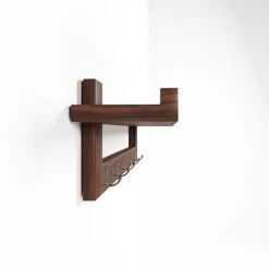 Potiron Paris Portemanteaux Et Patères Patère En Bois Et Argent -Meubles de cuisine Soldes patere en bois et argent 3