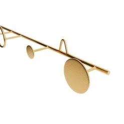 Potiron Paris Portemanteaux Et Patères Patère En Métal Or, 5 Crochets 9 Potiron Paris Portemanteaux Et Patères Patère En Métal Or, 5 Crochets -Meubles de cuisine Soldes patere en metal or 5 crochets 2