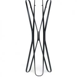 Classicon Portemanteaux Et Patères Portant En Bois Massif Noir H165cm